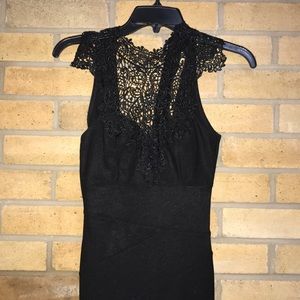 black homecoming/ formal dress